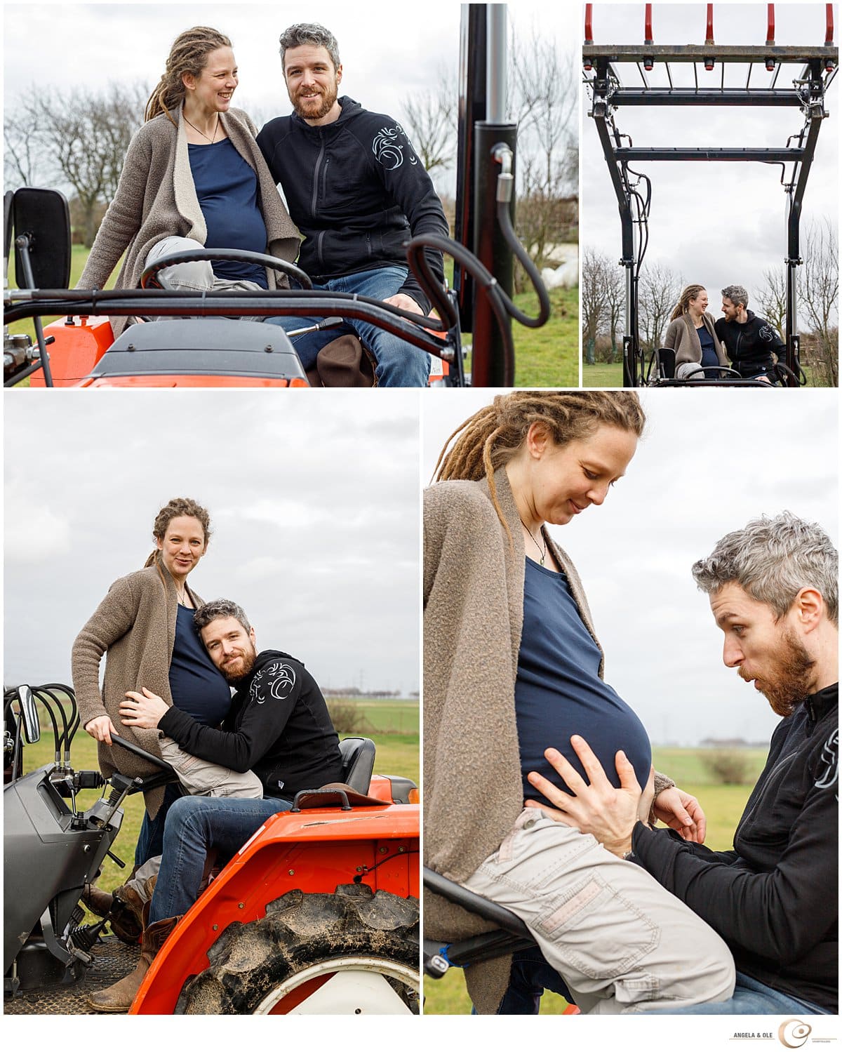 Natürliches Fotoshooting in der Schwangerschaft - Portraitfotograf Köln & NRW